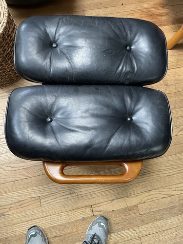 One herman miller eames lounge - one,