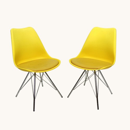 Set yellow eames inspired - 2,