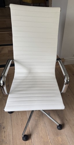 White eames style comfortable - eames,