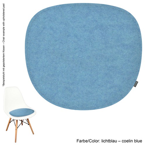 Eco felt pad 8mm - 8mm, suitable